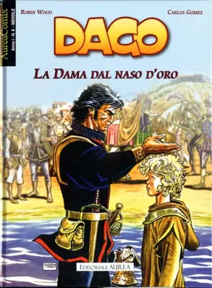 Copertina di AUREACOMIX · 8 — Dago, vol 70: La dama dal naso d'oro