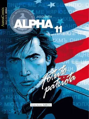 Copertina di AUREACOMIX · 15 — Alpha 11: Fottuto patriota