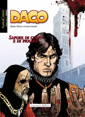 Copertina di AUREACOMIX · 17 — Dago, vol 73: Sapore di cuoio e di pioggia