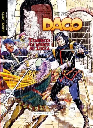 Copertina di AUREACOMIX · 21 — Dago, vol 75: Tempesta di morte su Lucca