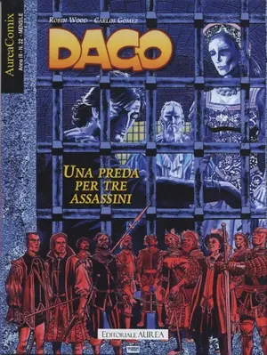 Copertina di AUREACOMIX · 22 — Dago, vol 76: Una preda per tre assassini