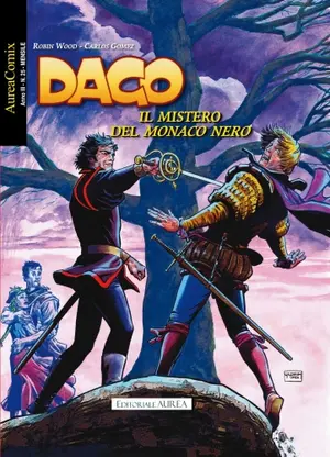 Copertina di AUREACOMIX · 25 — Dago, vol 78: Il mistero del monaco nero