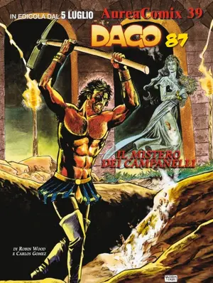 Copertina di AUREACOMIX · 39 — Dago, vol 87: Il mistero dei campanelli