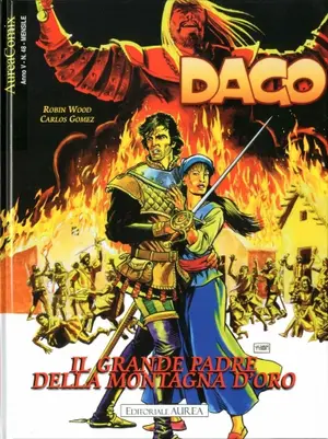 Copertina di AUREACOMIX · 48 — Dago, vol 91: Il grande padre della montagna d'oro