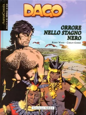 Copertina di AUREACOMIX · 58 — Dago, vol 97: Orrore nello stagno nero