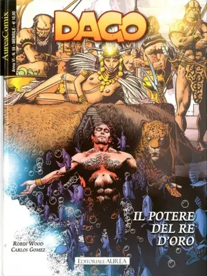 Copertina di AUREACOMIX · 59 — Dago, vol 98: Il potere del re d'oro