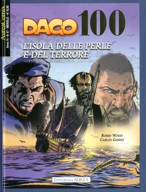Copertina di AUREACOMIX · 67 — Dago, vol 100: L'isola delle perle e del terrore