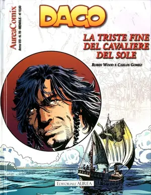 Copertina di AUREACOMIX · 78 — Dago, vol 107: La triste fine del cavaliere del sole