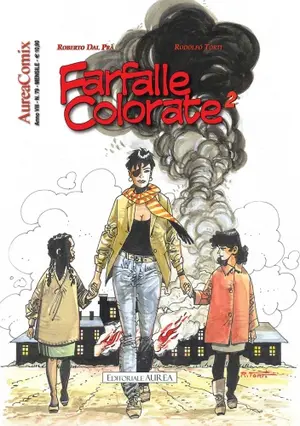 Copertina di AUREACOMIX · 79 — Farfalle colorate 2