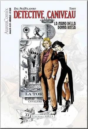Copertina di AUREACOMIX · 91 — Detective Caniveau: La mano della donna rossa