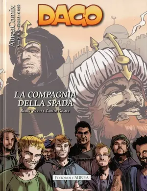 Copertina di AUREACOMIX · 93 — Dago, vol 118: La compagnia della spada