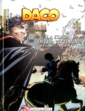 Copertina di AUREACOMIX · 108 — Dago, vol 128: La corsa della vittoria