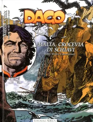 Copertina di AUREACOMIX · 135 — Dago, vol 155: Malta, corcevia di schiavi