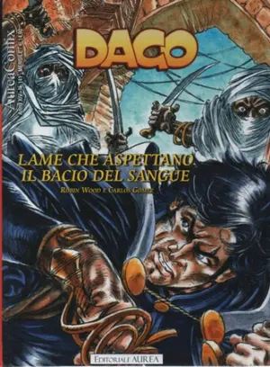 Copertina di AUREACOMIX · 141 — Dago, vol 161: Lame che aspettano il bacio del sangue
