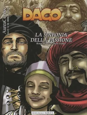 Copertina di AUREACOMIX · 158 — Dago, vol 178: La sinfonia della passione