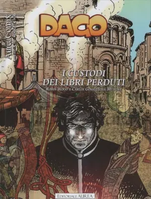 Copertina di AUREACOMIX · 160 — Dago, vol 180: I custodi dei libri perduti