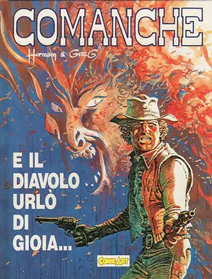 Copertina di GRANDI EROI · VOL. 5 — Comanche 3: E il diavolo urlò di gioia