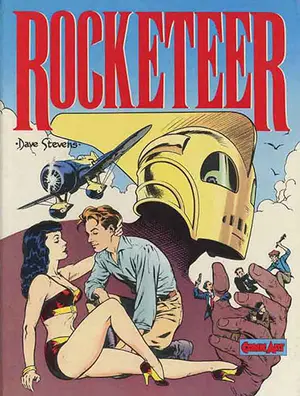 Copertina di GRANDI EROI · VOL. 15 — Rocketeer