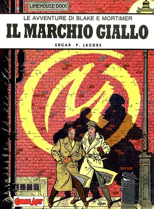 Copertina di GRANDI EROI · VOL. 23 — Blake e Mortimer 7: Il marchio giallo