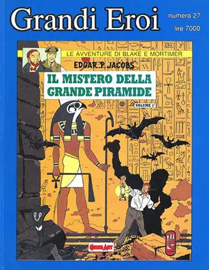 Copertina di GRANDI EROI · VOL. 27 — Blake e Mortimer 11: Il mistero dalla Grande Piramide 1