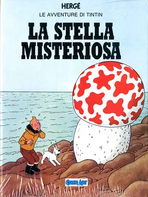 Copertina di GRANDI EROI · VOL. 39 — Le avventure di Tintin 8: La stella misteriosa
