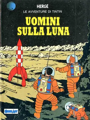 Copertina di GRANDI EROI · VOL. 51 — Le avventure di Tintin 10: Uomini sulla Luna