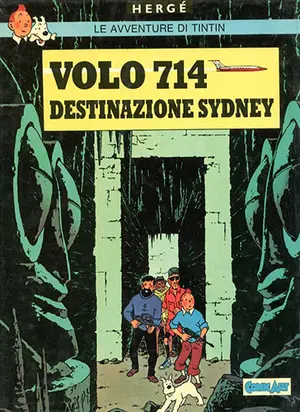 Copertina di GRANDI EROI · VOL. 52 — Le avventure di Tintin 11: Volo 714 destinazione Sydney