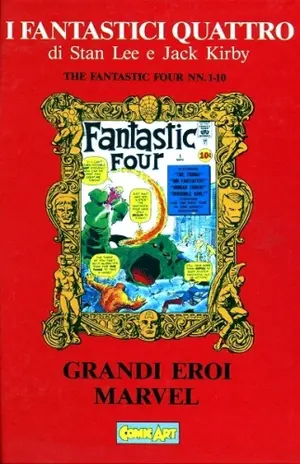 Copertina di GRANDI EROI · VOL. 53 — Grandi Eroi Marvel 1 - Fantastici Quattro, vol.1