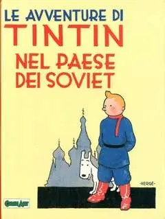 Copertina di GRANDI EROI · VOL. 59 — Tintin 13: Tintin nel paese dei Soviet