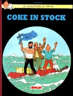 Copertina di GRANDI EROI · VOL. 86 — Tintin 19: Coke in stock