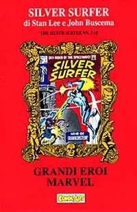 Copertina di GRANDI EROI · VOL. 105 — Grandi Eroi Marvel 17 - Silver Surfer, vol.2