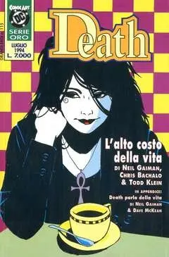 Copertina di GRANDI EROI · VOL. 115 — Death : L'alto costo della vita