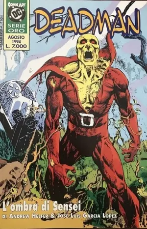 Copertina di GRANDI EROI · VOL. 116 — Deadman : L'ombra di Sensei