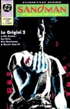 Copertina di GRANDI EROI · VOL. 117 — Sandman - Le Origini 2