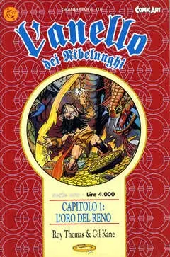 Copertina di GRANDI EROI · VOL. 118 — L'Anello dei Nibelunghi 1 : L'Oro del Reno