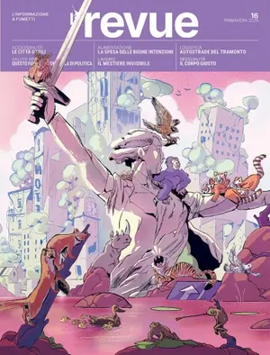 Copertina di LA REVUE DESSINÉE ITALIA · 16 — La Revue Dessinée Italia n. 16