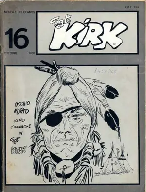 Copertina di SGT. KIRK · 16 — Sgt. Kirk n. 16