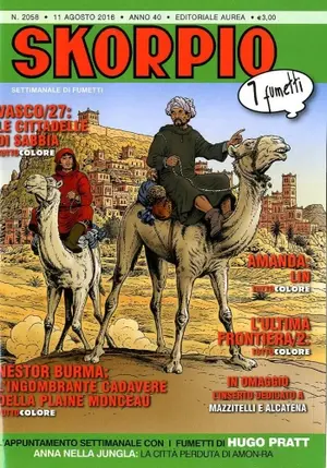 Copertina di SKORPIO · 2058 — Skorpio n. 2058