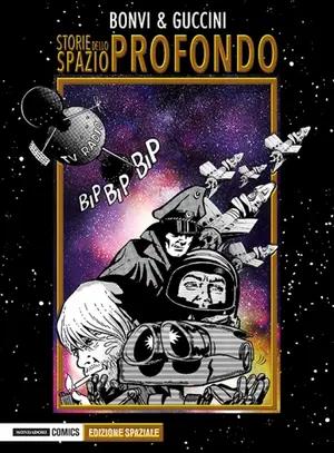 Copertina di FRANCESCO GUCCINI, BONVI — Storie dello Spazio Profondo