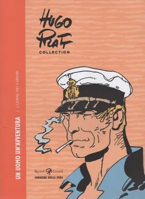 Copertina di HUGO PRATT — Un uomo un'avventura: L'uomo dei Caraibi