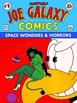Copertina di MASSIMO MATTIOLI — Joe Galaxy - Space Wonders & Horrors