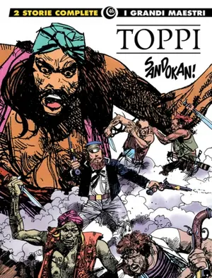 Copertina di CLAUDIO NIZZI, SERGIO TOPPI — Sandokan