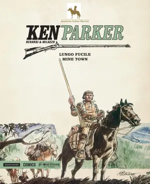 Copertina di KEN PARKER · 1 — Lungo Fucile - Mine Town