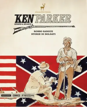 Copertina di KEN PARKER · 25 — Rosso sangue - Storie di soldati