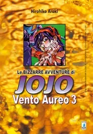Copertina di LE BIZZARRE AVVENTURE DI JOJO (BUNKO EDITION) · 32 — Parte 5: Vento Aureo 3
