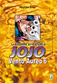 Copertina di LE BIZZARRE AVVENTURE DI JOJO (BUNKO EDITION) · 35 — Parte 5: Vento Aureo 6