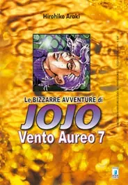 Copertina di LE BIZZARRE AVVENTURE DI JOJO (BUNKO EDITION) · 36 — Parte 5: Vento Aureo 7