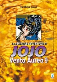 Copertina di LE BIZZARRE AVVENTURE DI JOJO (BUNKO EDITION) · 38 — Parte 5: Vento Aureo 9