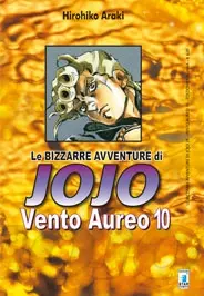 Copertina di LE BIZZARRE AVVENTURE DI JOJO (BUNKO EDITION) · 39 — Parte 5: Vento Aureo 10