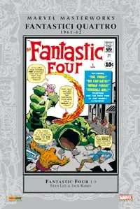 Copertina di MARVEL MASTERWORKS: FANTASTICI QUATTRO · 1 — Fantastici Quattro, vol 1